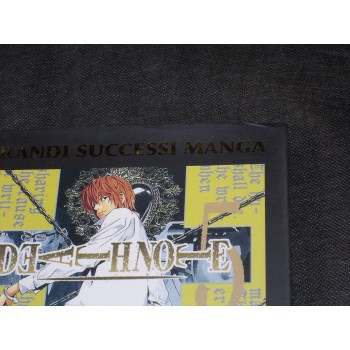 DEATH NOTE  GOLD 5 di T. Ohba e T. Obata Versione Deluxe – Planet Manga Panini 2009 I Rist.