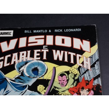 PLAY BOOK 1 - VISION E SCARLET WITCH di B. Mantlo e R. Leonardi – Play Press 1990