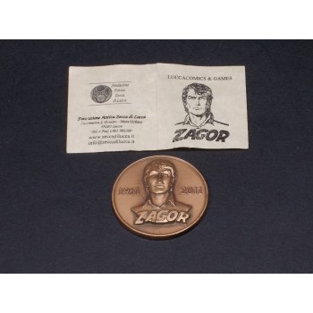 ZAGOR 1961 – 2011 Medaglia in bronzo – Fondazione Antica Zecca di Lucca