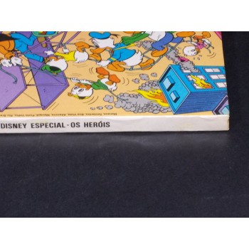 DISNEY ESPECIAL 69 – OS HERÓIS – in Portoghese – Editora Abril 1983