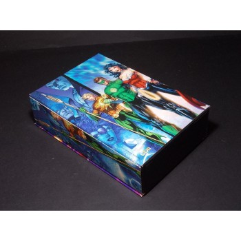 JUSTICE LEAGUE BOX ANNO UNO + Albo n. 1 III ristampa – RW Lion 2012