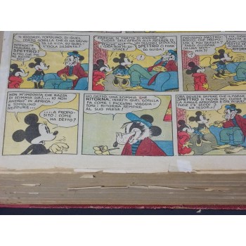 TOPOLINO GIORNALE dal 256 al 326 - rilegati - dal 18/11/1937 al 23/3/1939 - Mondadori