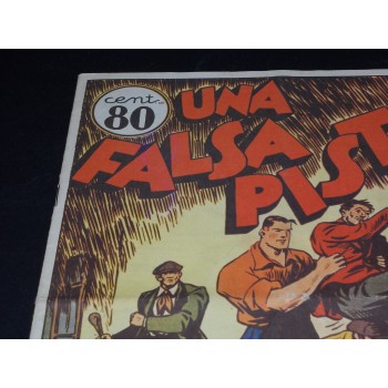 ALBOGIORNALE Anno III n. 111 : UNA FALSA PISTA ( Dick Fulmine ) (Rist. anast. – Albatros 1977)