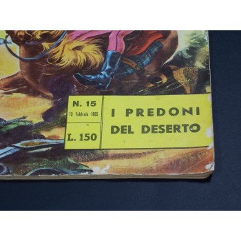 GORDON SPADA 15 : I PREDONI DEL DESERTO di Alex Raymond (Fratelli Spada 1965)