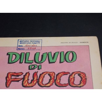 GORDON SPADA 18 : DILUVIO DI FUOCO di Alex Raymond (Fratelli Spada 1965)