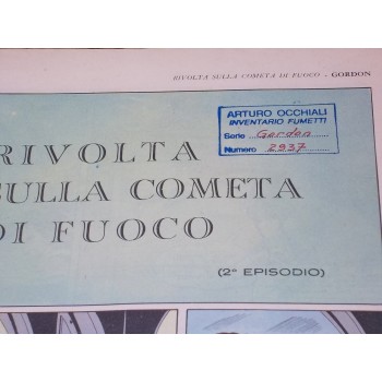 GORDON SPADA 36 : RIVOLTA SULLA COMETA DI FUOCO / I DEMONI .. di A. Raymond (Fratelli Spada 1965)