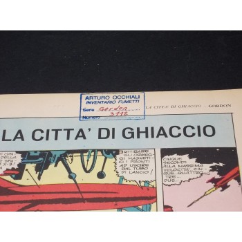 GORDON SPADA 54 : LA CITTA' DI GHIACCIO di Dan Barry (Fratelli Spada 1966)