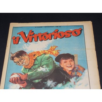 IL VITTORIOSO 1951 (Anno XV) 1/52 Annata (quasi) completa