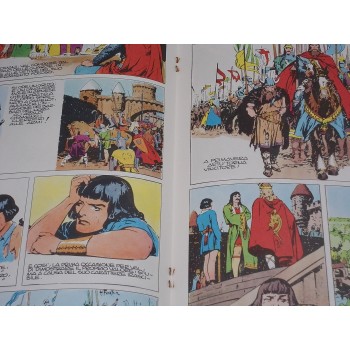 PRINCE VALIANT (Tav. 15/30) : CAMELOT di Harold Foster (Rist. anastatica - Nerbini 1977)