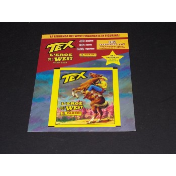 TEX L'EROE DEL WEST - Pacchetto di figurine promo  (Panini)