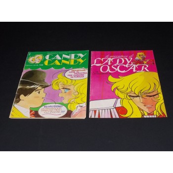 CANDY CANDY 122 : I RAGAZZI DELLA JAZZ BAND + LADY OSCAR 18 (Gruppo Editoriale Fabbri 1983 I ed.)