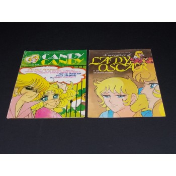 CANDY CANDY 132 : CLARENCE IN PERICOLO + LADY OSCAR 28 (Gruppo Editoriale Fabbri 1983 I edizione)