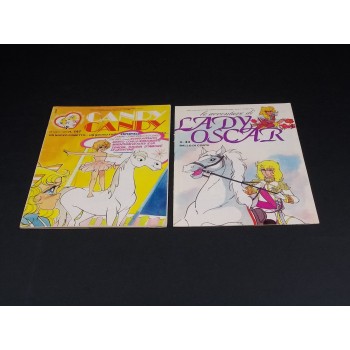 CANDY CANDY 147 : UN TIPO ORIGINALE + LADY OSCAR 43 (Gruppo Editoriale Fabbri 1983 I edizione)