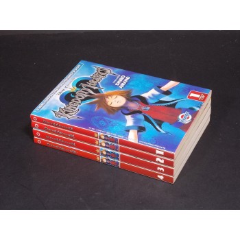 KINGDOM HEARTS 1/4 Serie completa – di Shiro Amano – Walt Disney 2008 I Ed.