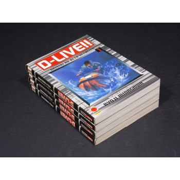 D-LIVE !! BRIVIDI AD ALTA VELOCITA' 1/4 Cpl – di Minagawa – Planet Manga 2005 I Ed. NUOVI