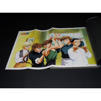 MOBILE SUIT GUNDAM WING SETTING COLLECTION – Sunrise Art Book Series 3 + poster (Movic 1995)