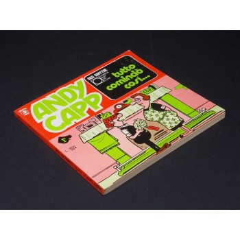 COMICS BOX DE LUXE 3 – ANDY CAPP I° – TUTTO COMINCIÒ COSÍ di Reg Smythe – Editoriale Corno 1975