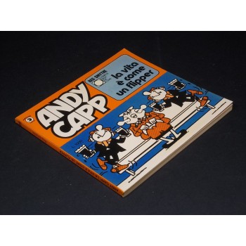 COMICS BOX DE LUXE 25 – ANDY CAPP – LA VITA È COME UN FLIPPER di Reg Smythe – Ed. Corno 1977