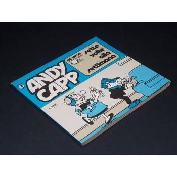 COMICS BOX DE LUXE 35 – ANDY CAPP – SETTE VOLTE ALLA SETTIMANA  di Reg Smythe – Ed. Corno 1979