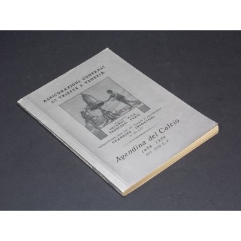 AGENDINA DEL CALCIO 1938 – 1939 – Assicurazioni Generali di Trieste e Venezia 1938