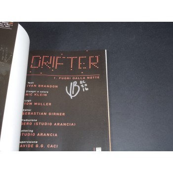 DRIFTER 1 di Brandon e Klein – Star Comics 2015 Firmato dall'autore