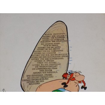 GROSSER ASTERIX 22 – DIE GROßE ÜBERFAHRT - in Tedesco – Delta Verlag 1976