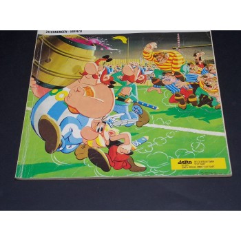 GROSSER ASTERIX 8 – ASTERIX BEI DEN BRITEN - in Tedesco – Delta Verlag 1971